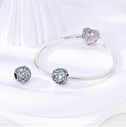 Esfera Luna y Estrellas Diamantado
