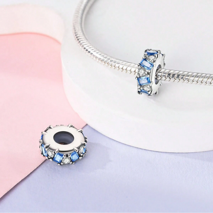 Abalorio de Piedra Azul