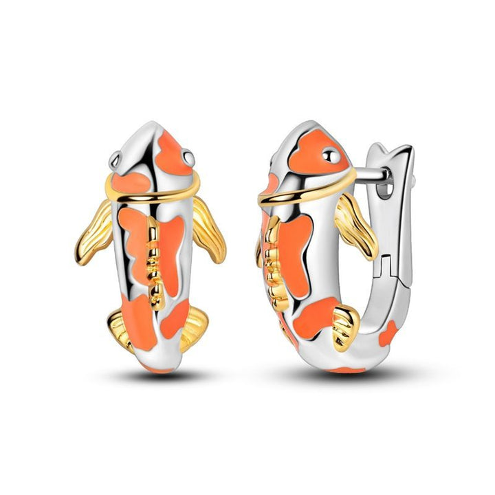 Aretes Pez Japonés