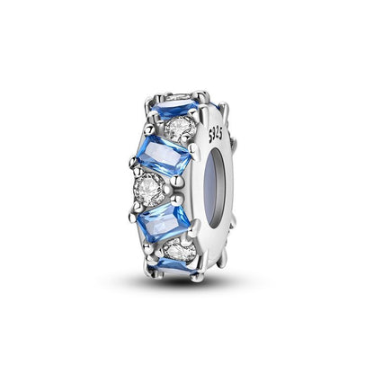 Abalorio de Piedra Azul