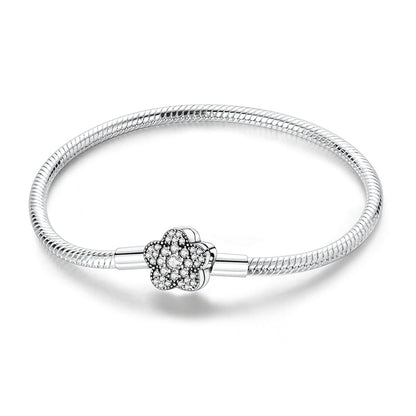 Pulsera Flor Diamantada