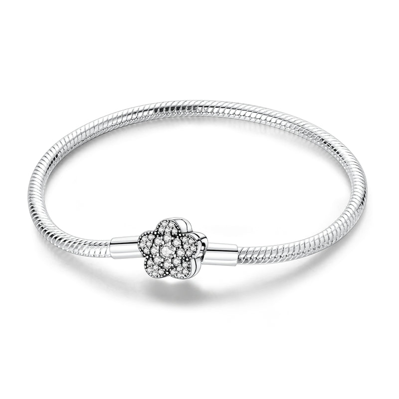 Pulsera Flor Diamantada