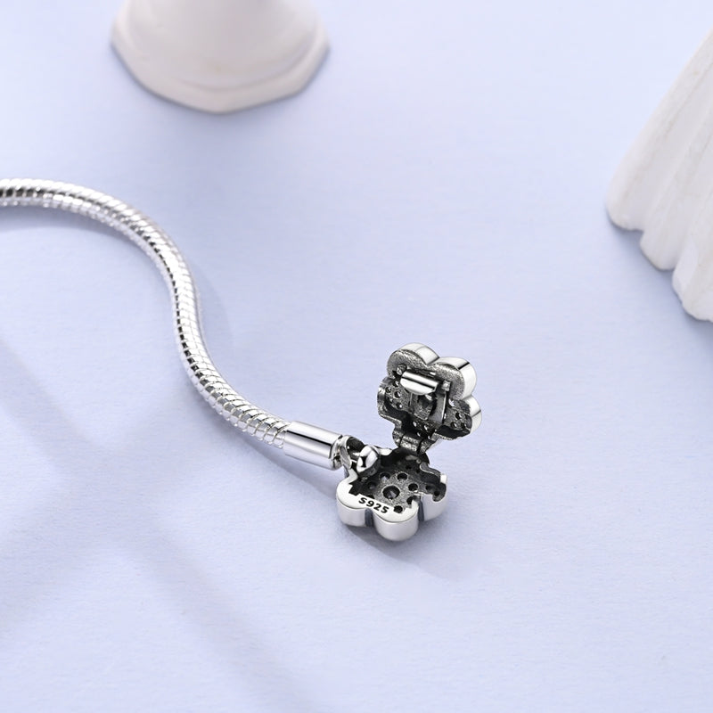 Pulsera Flor Diamantada
