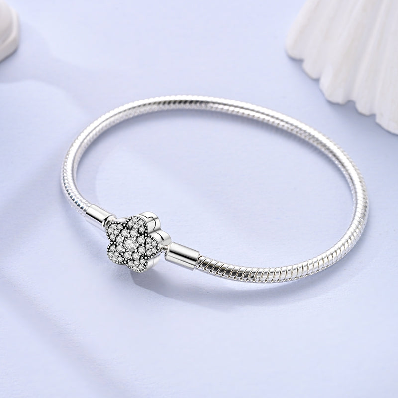 Pulsera Flor Diamantada