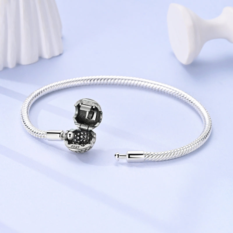 Pulsera Corazon Rosa