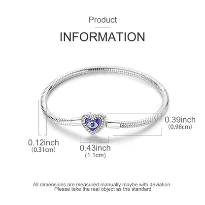 Pulsera Corazon Morado