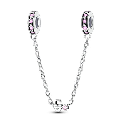 Cadena de Seguridad Corazon & Llave