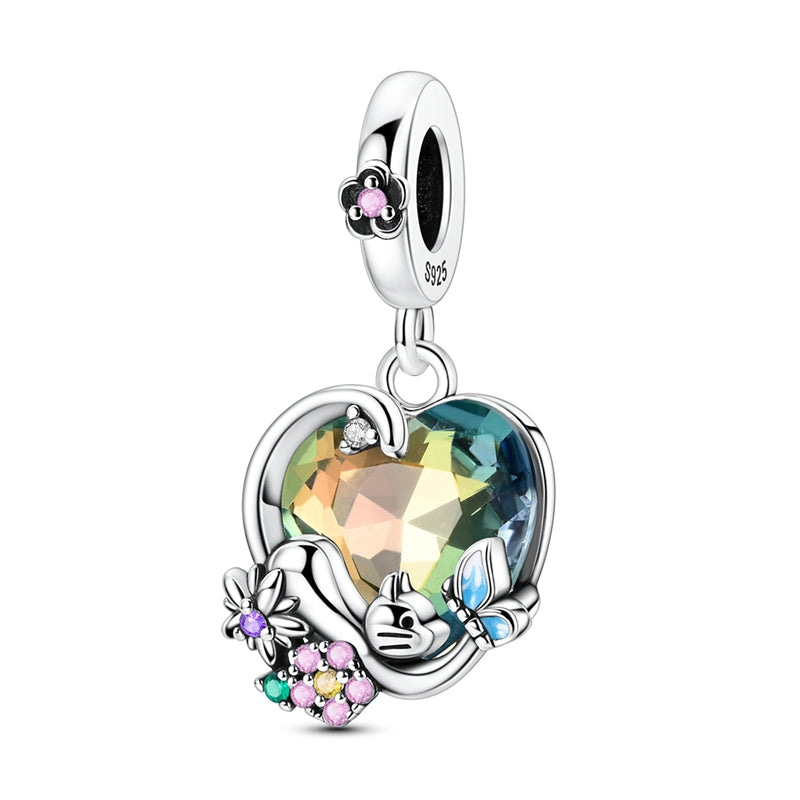 Corazon Multicolor & Gatito