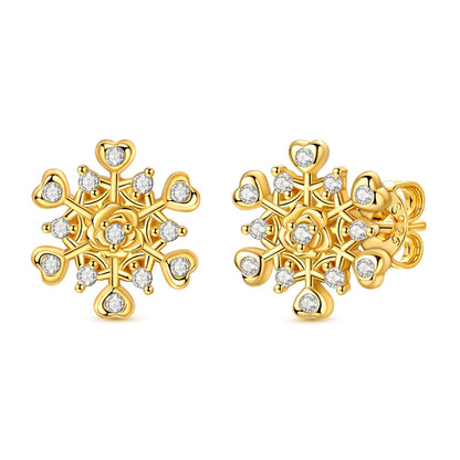 Aretes Copo Dorado