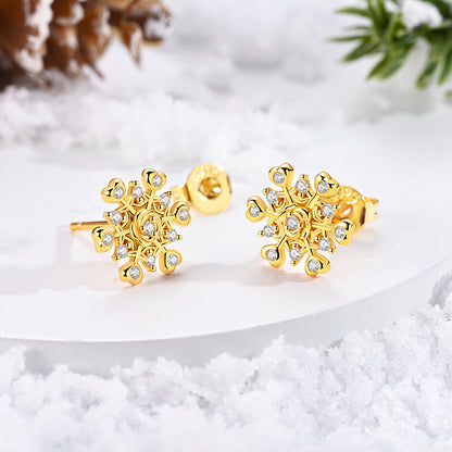 Aretes Copo Dorado