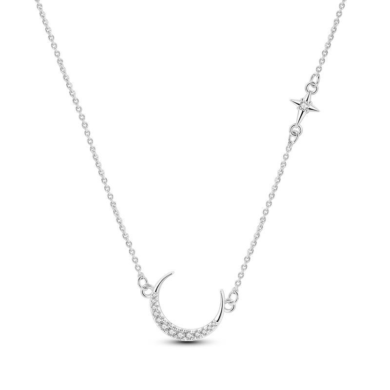 Collar Luna Diamantada