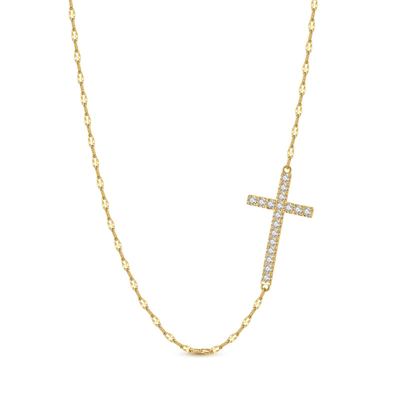 Collar Cruz Dorada