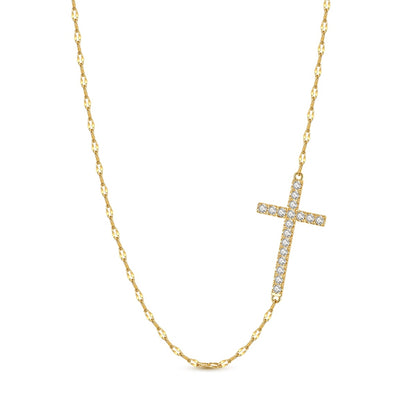 Collar Cruz Dorada