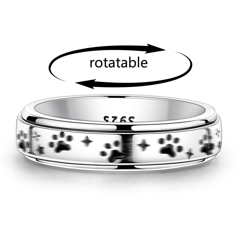 Anillo Huella de Perrito