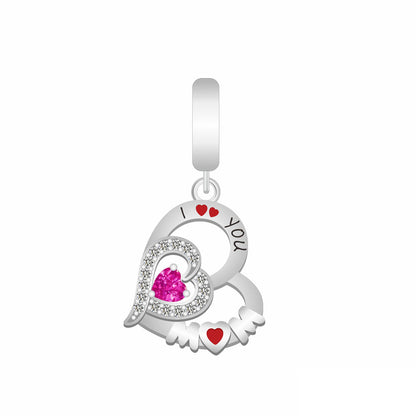 Corazon Rosa "I Love You Mom"
