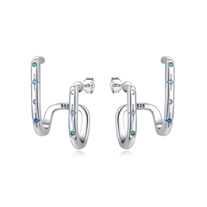 Aretes Espiral de Estrellas