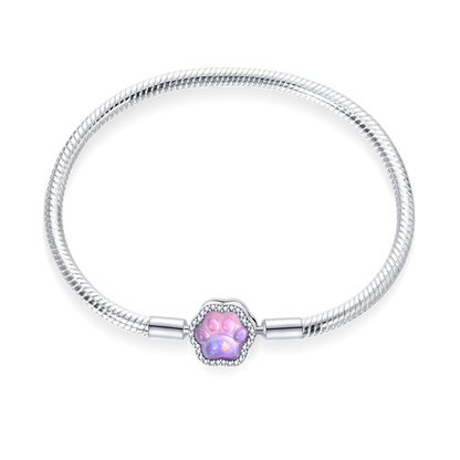 Pulsera Huella de Mascota Fluorescente