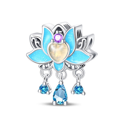Flor de Loto y Corazon Fluorescente