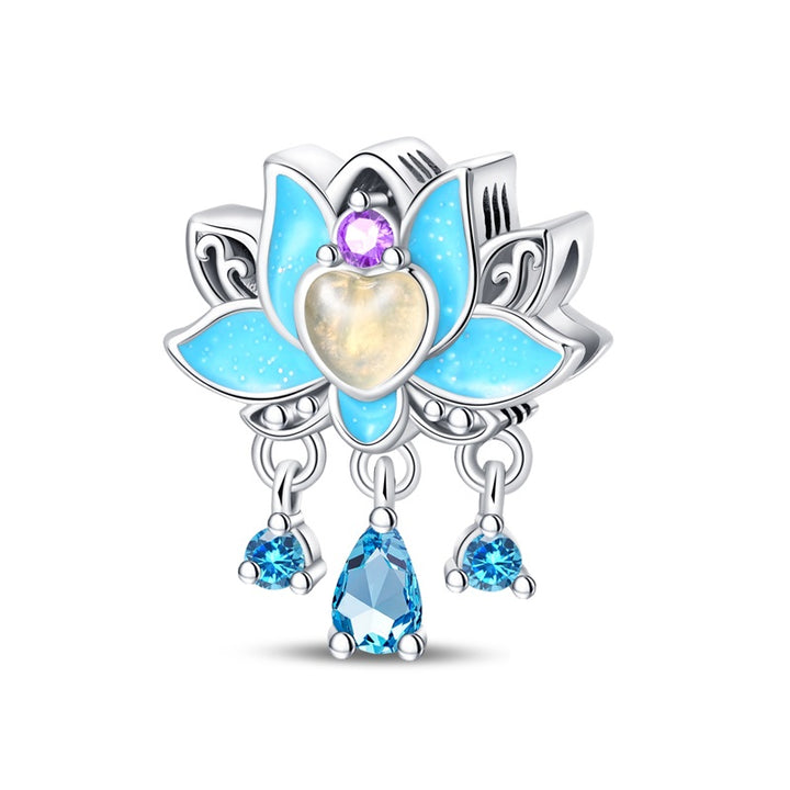Flor de Loto y Corazon Fluorescente