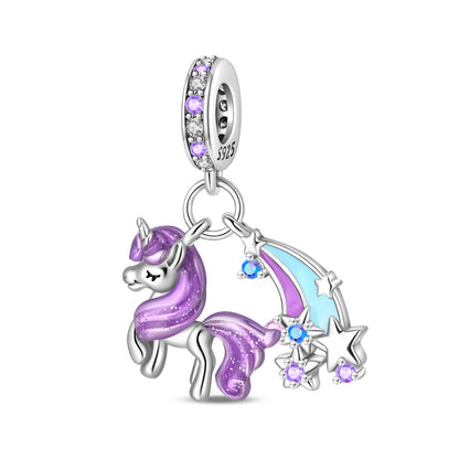 Unicornio Morado & Arcoiris