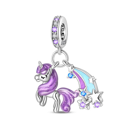Unicornio Morado & Arcoiris
