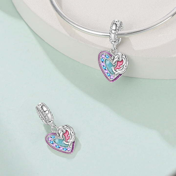 Corazon Con Unicornio