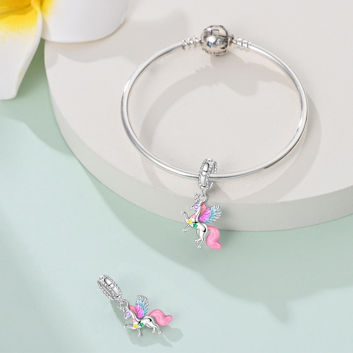 Unicornio Con Estrellas