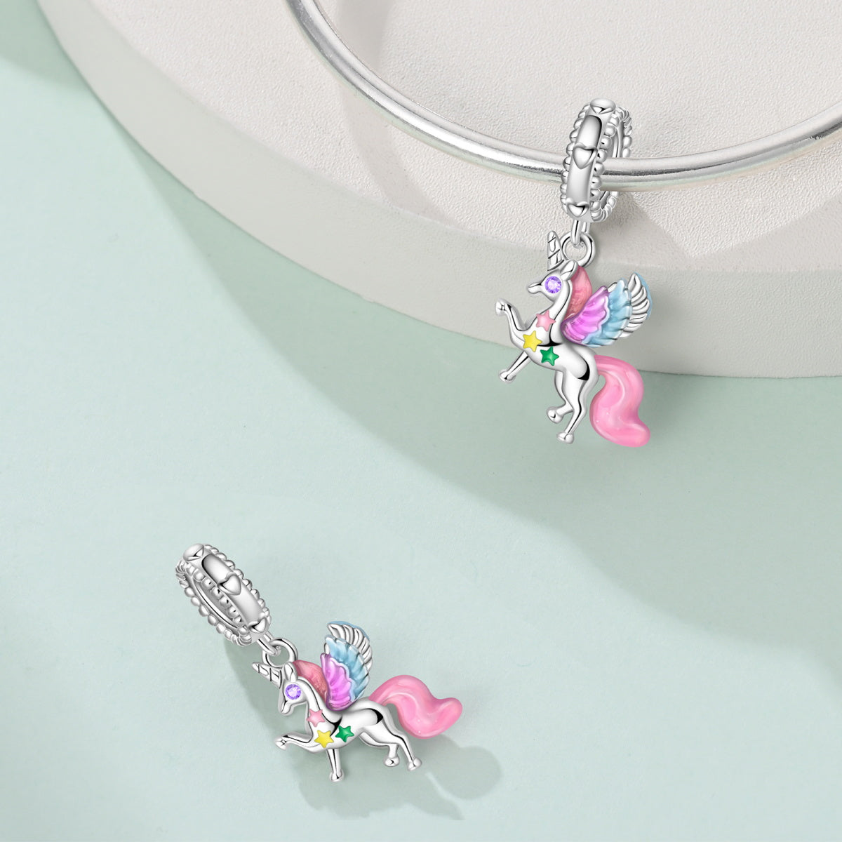 Unicornio Con Estrellas