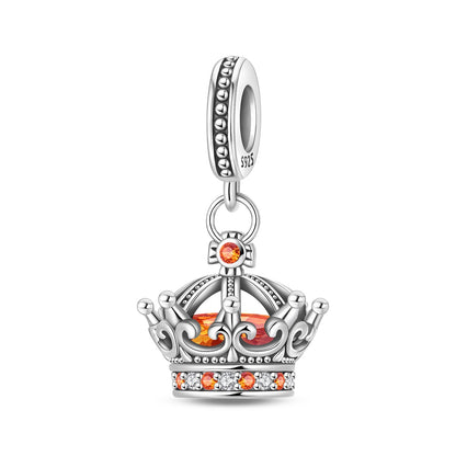 Corona Con Detalles Naranjas