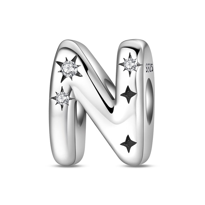 Letras del Alfabeto Con Estrellas