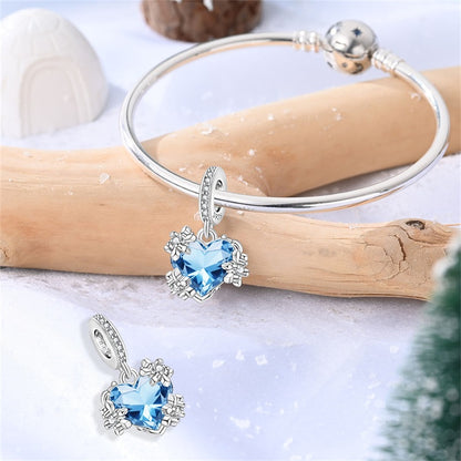 Corazon Azul & Flores