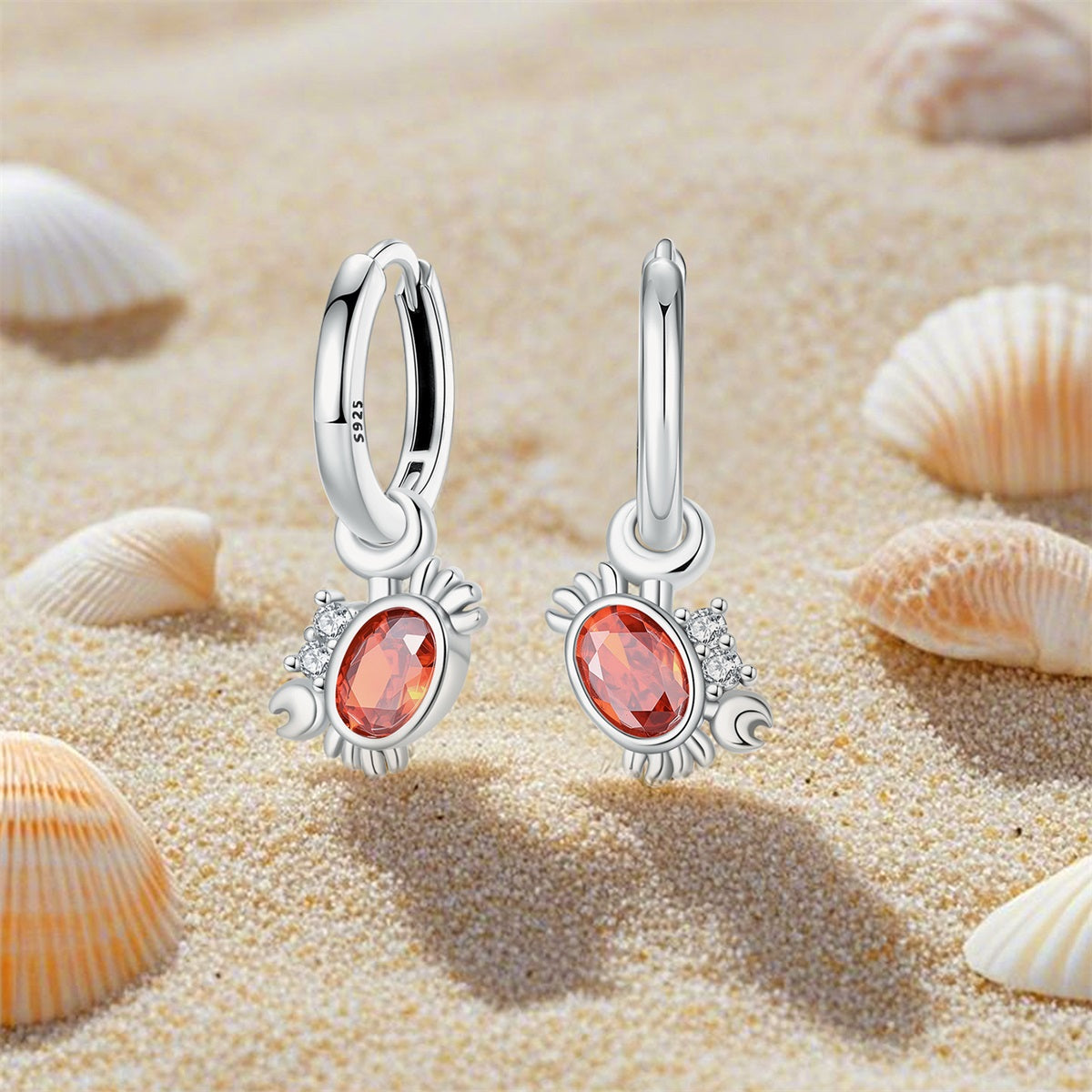 Aretes Cangrejos