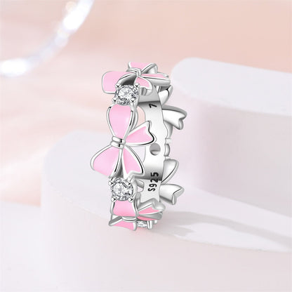 Anillo Moños Rosa