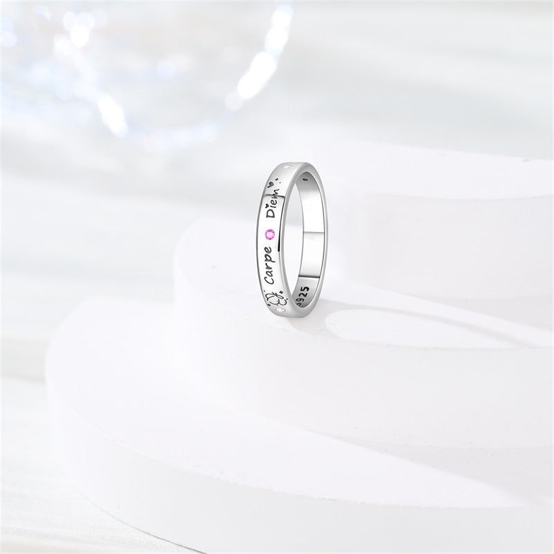 Anillo Carpe Diem