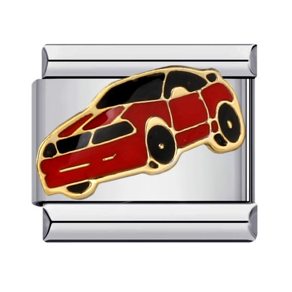Charm Italiano Auto Rojo