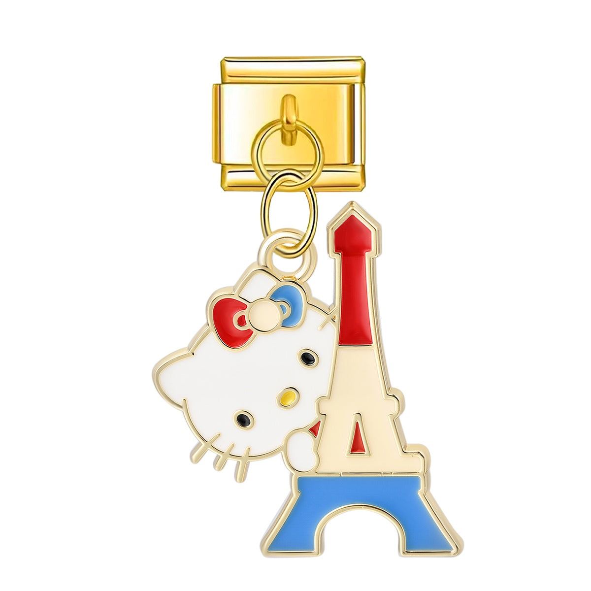 Charm Italiano Colgante Hello Kitty Paris