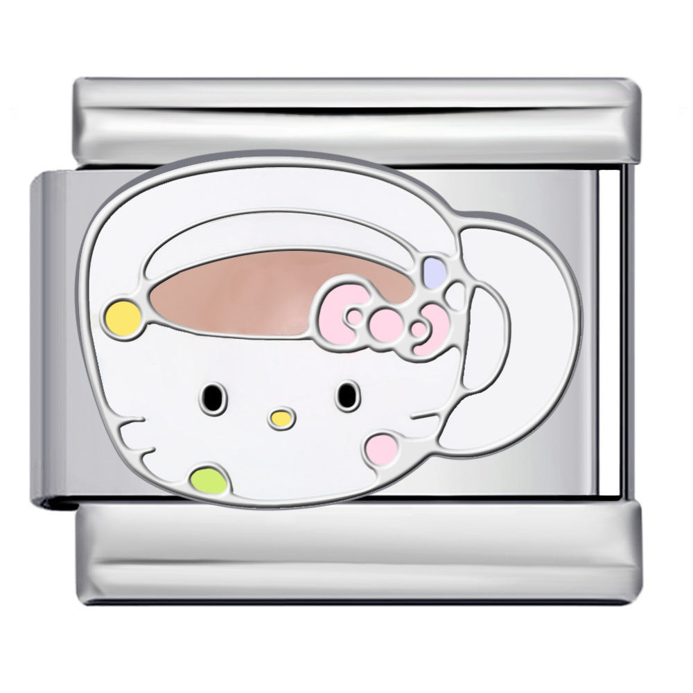 Charm Italiano Taza Blanca Hello Kitty
