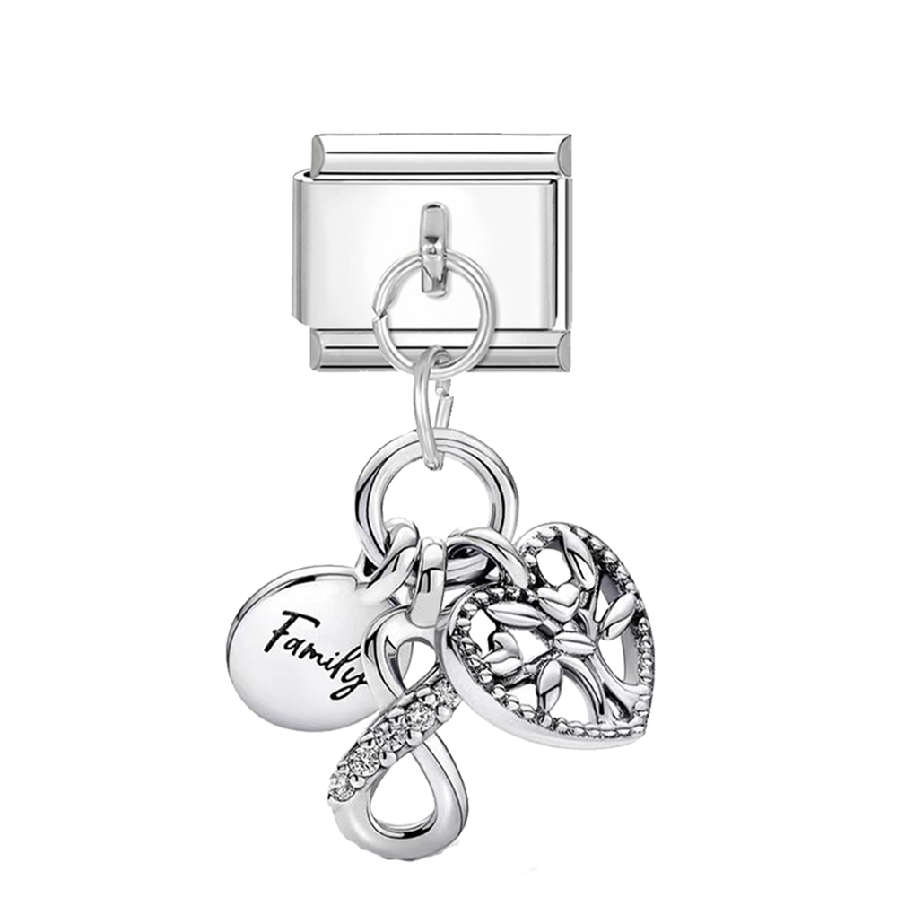 Charm Italiano Colgante Family