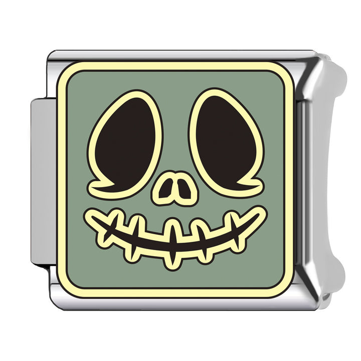 Charm Italiano Calavera de Halloween