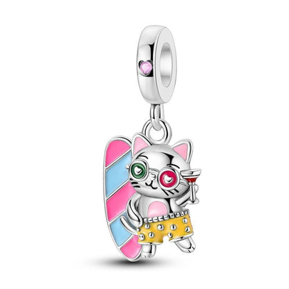 Gatito en la Playa
