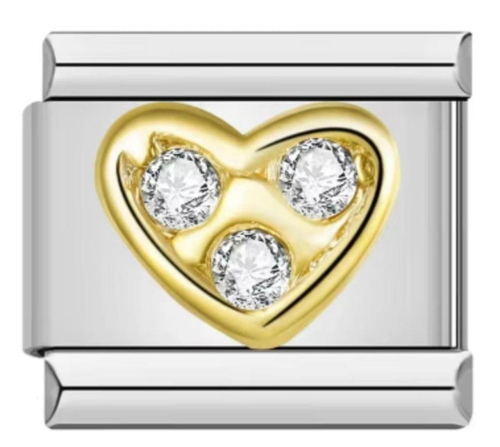 Italiano Corazón & Piedras Plateadas