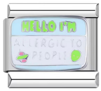 Italiano Hello Im Alergic To People