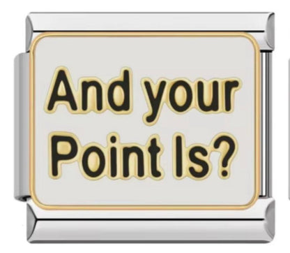 Italiano And Your Point Is?