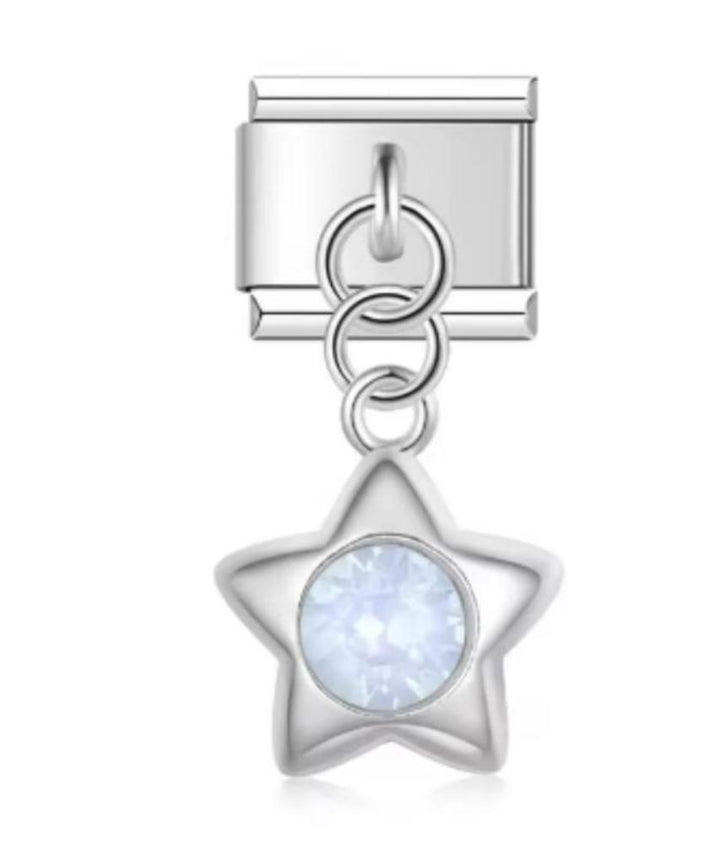 Italiano Estrella Plateada Azul