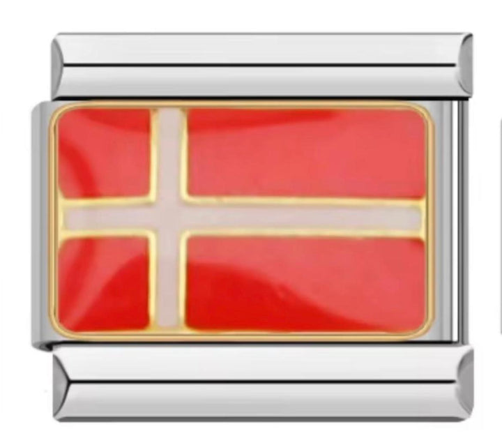 Italiano Bandera Danesa De Dinamarca