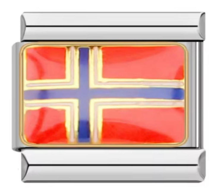 Italiano Bandera Noruega