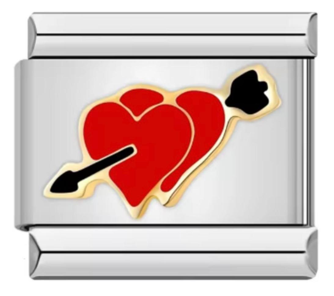 Italiano Corazones Flechados