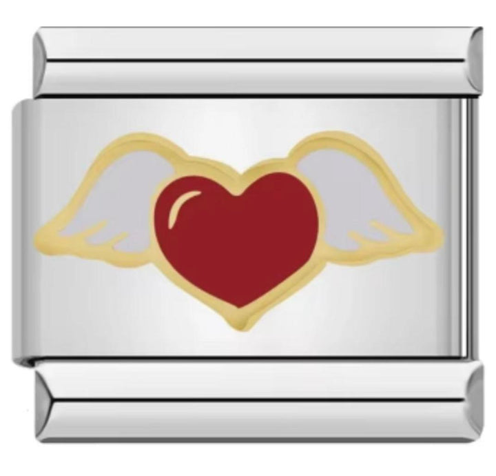 Italiano Corazon Con Alas