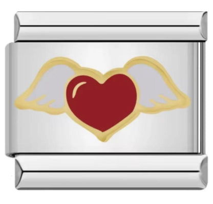 Italiano Corazon Con Alas