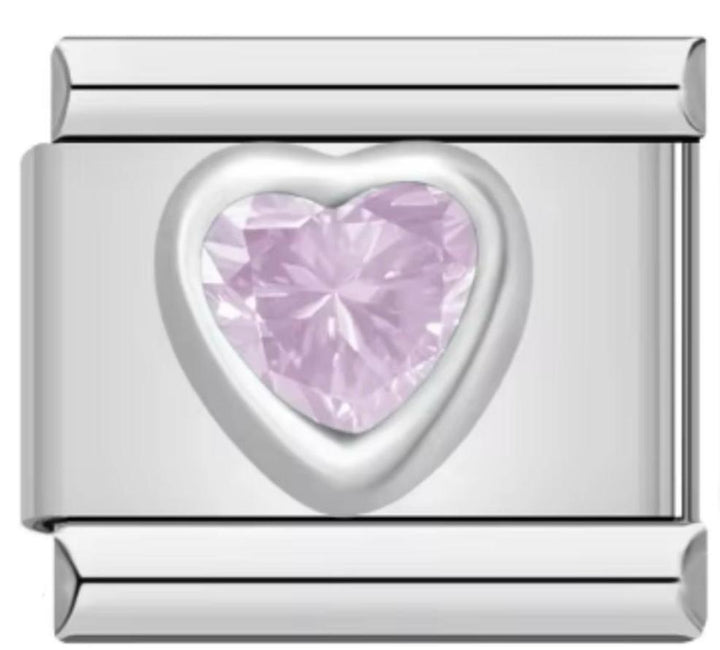 Italiano Piedra Corazón Rosa